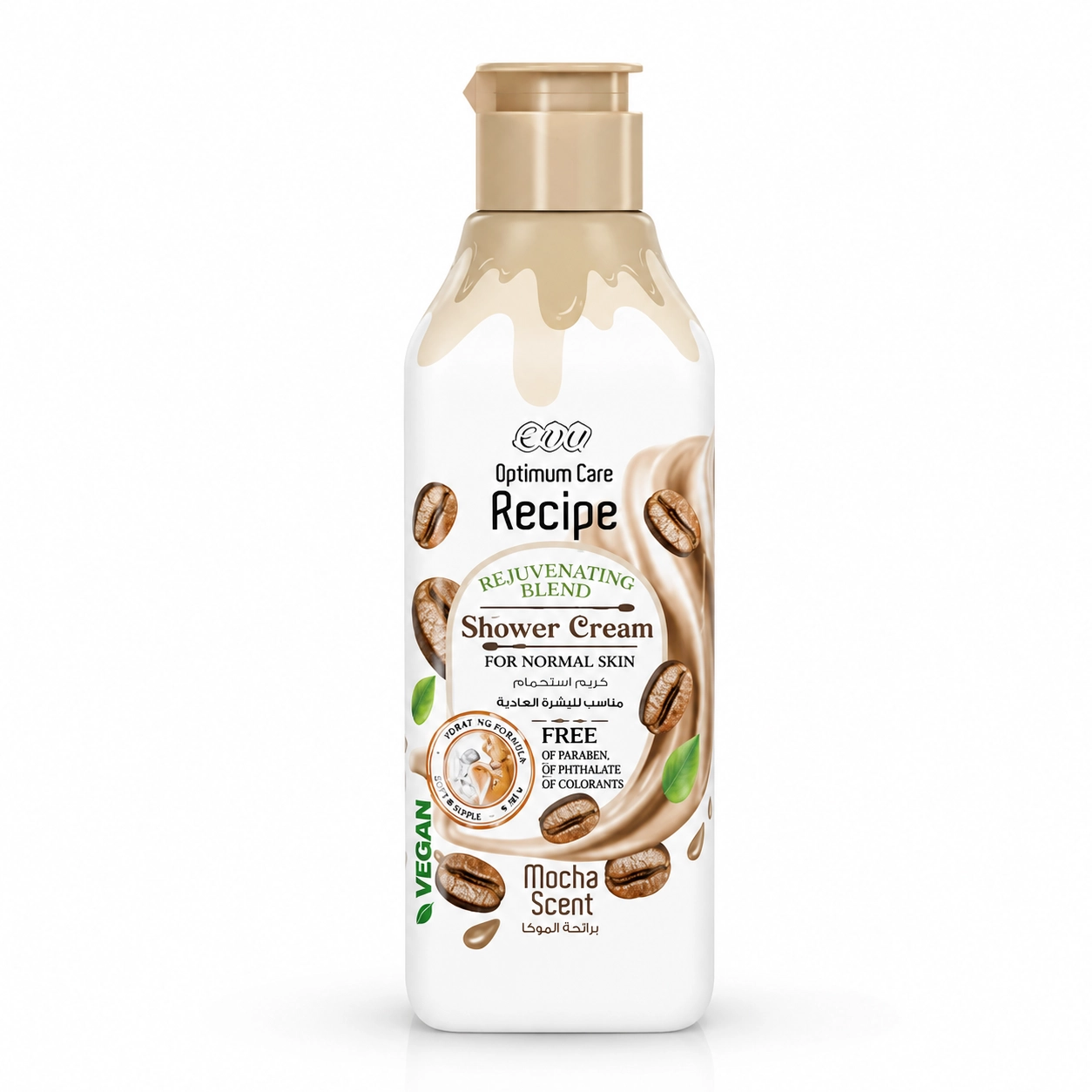 EVA Optimum Care Shower Cream Mocha – sprchový krém s vůní moka 370 ml
