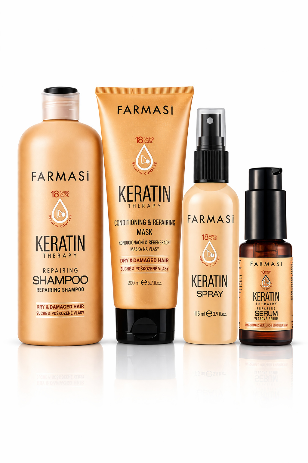 Farmasi | Keratin Therapy – kompletní péče pro suché a poškozené vlasy