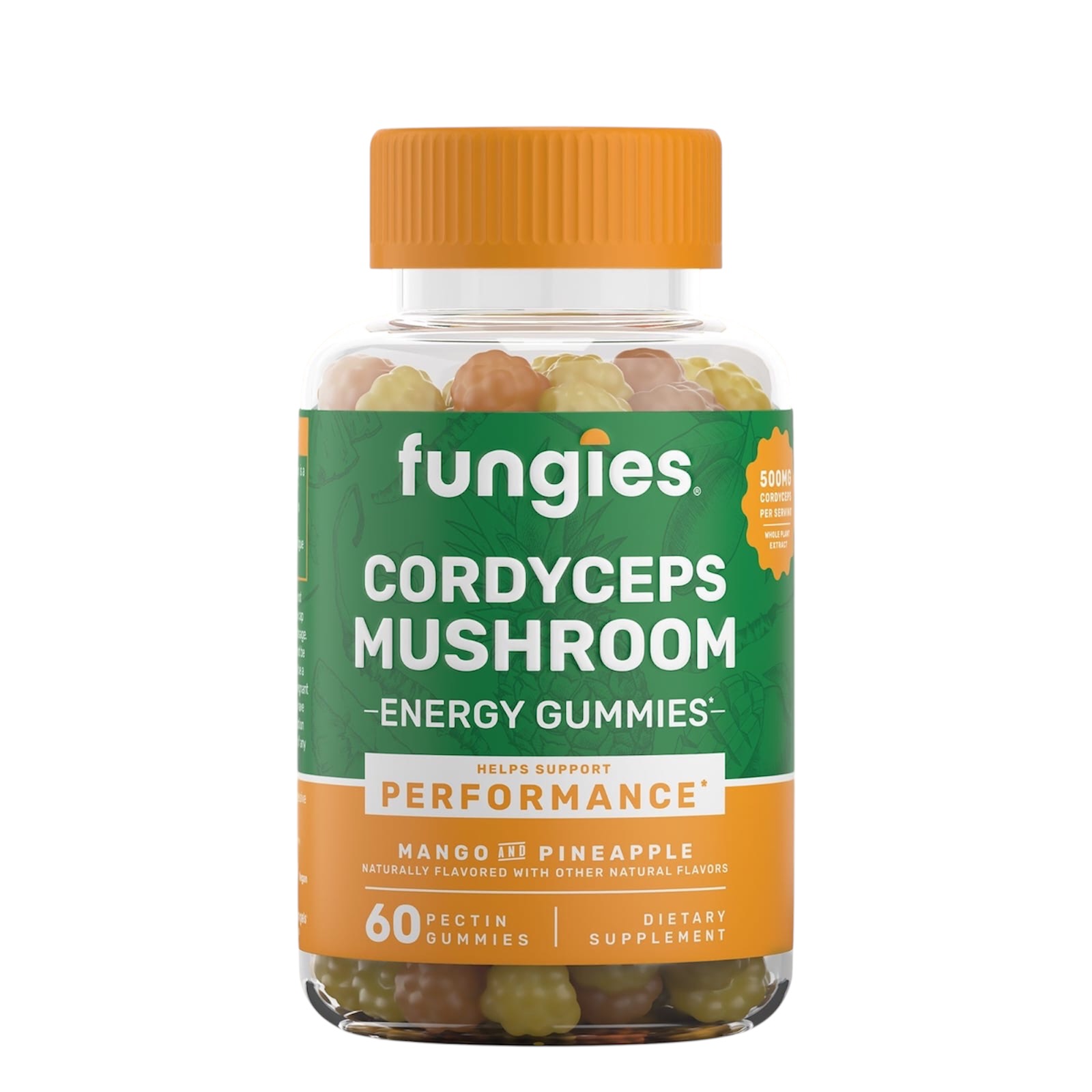 Fungies | Cordyceps Mushroom Energy Gummies 60 kusů