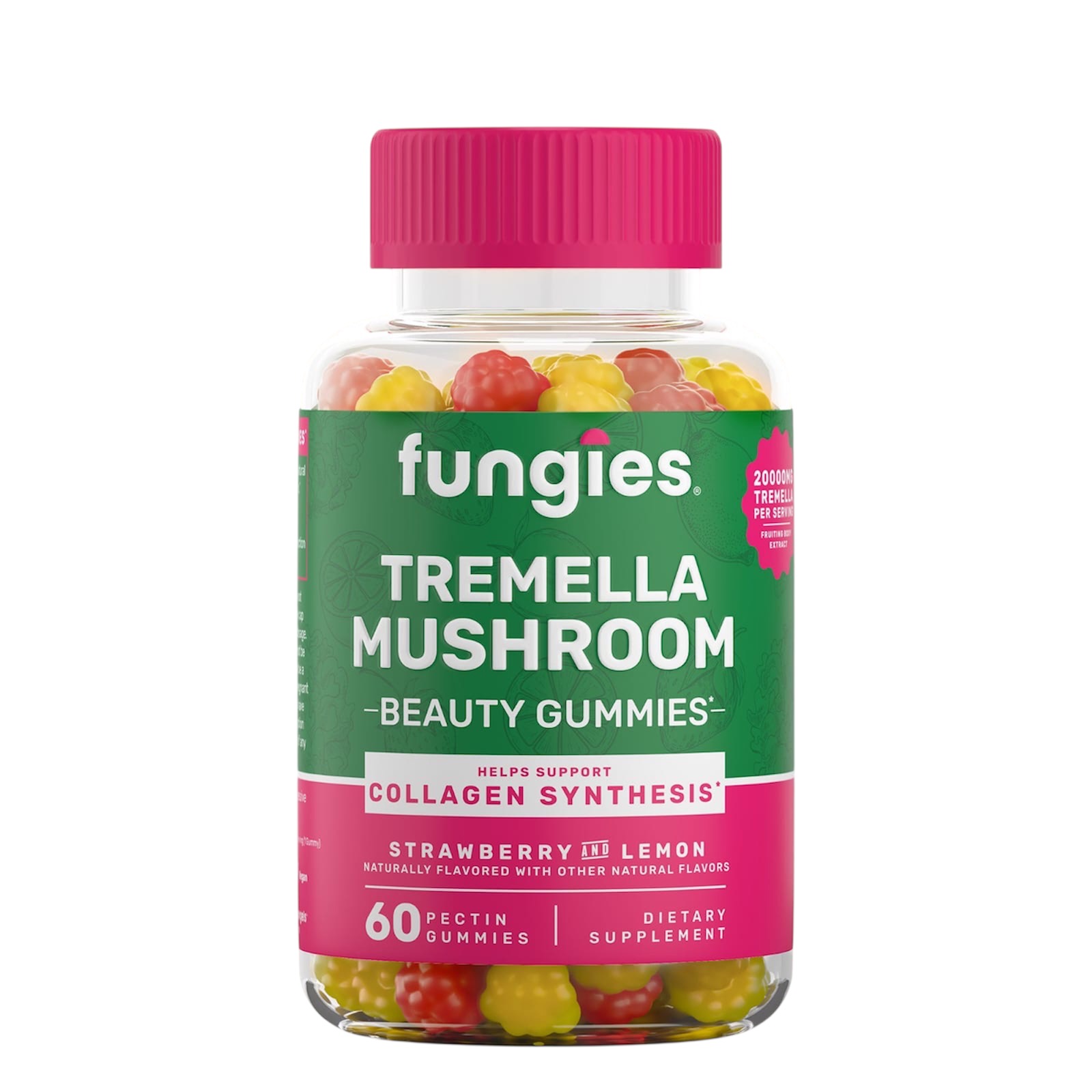 Fungies | Tremella Mushroom Beauty Gummies 60 kusů