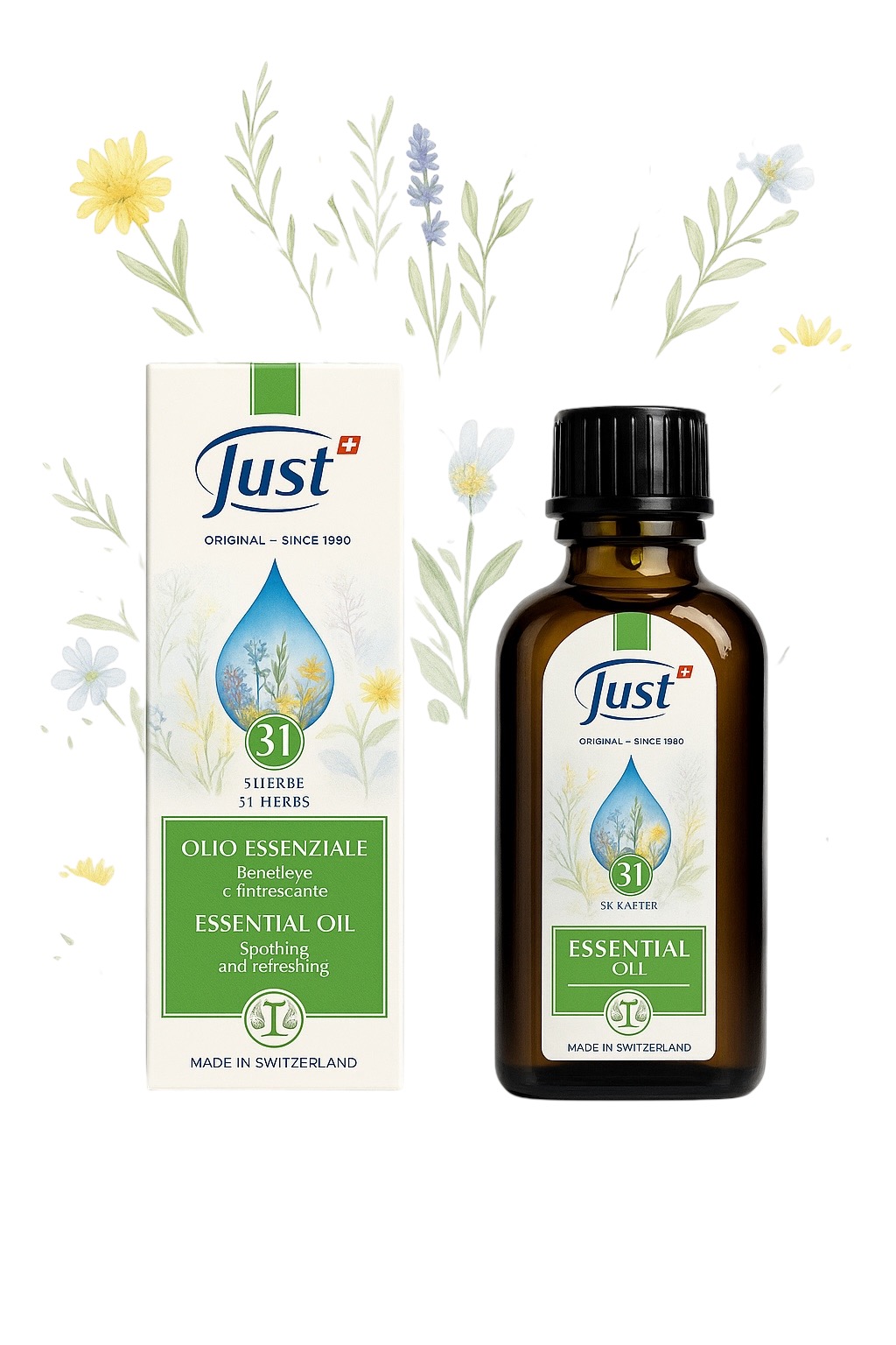 Just Olej z 31 léčivých bylin 50 ml