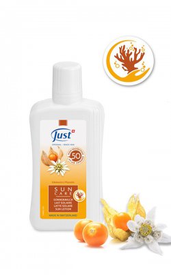 Just Opalovací mléko SPF 50 125 ml