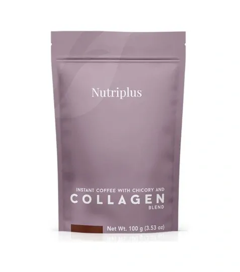 Farmasi Nutriplus Instantní káva s čekankou a kolagenem 100 g