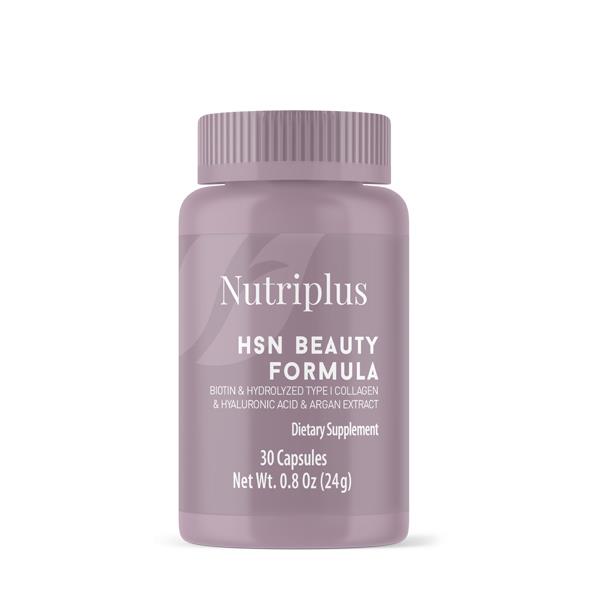 Nutriplus Kapsle s kolagenem, kyselinou hyaluronovou, vitaminy a minerálními látkami, 24 g
