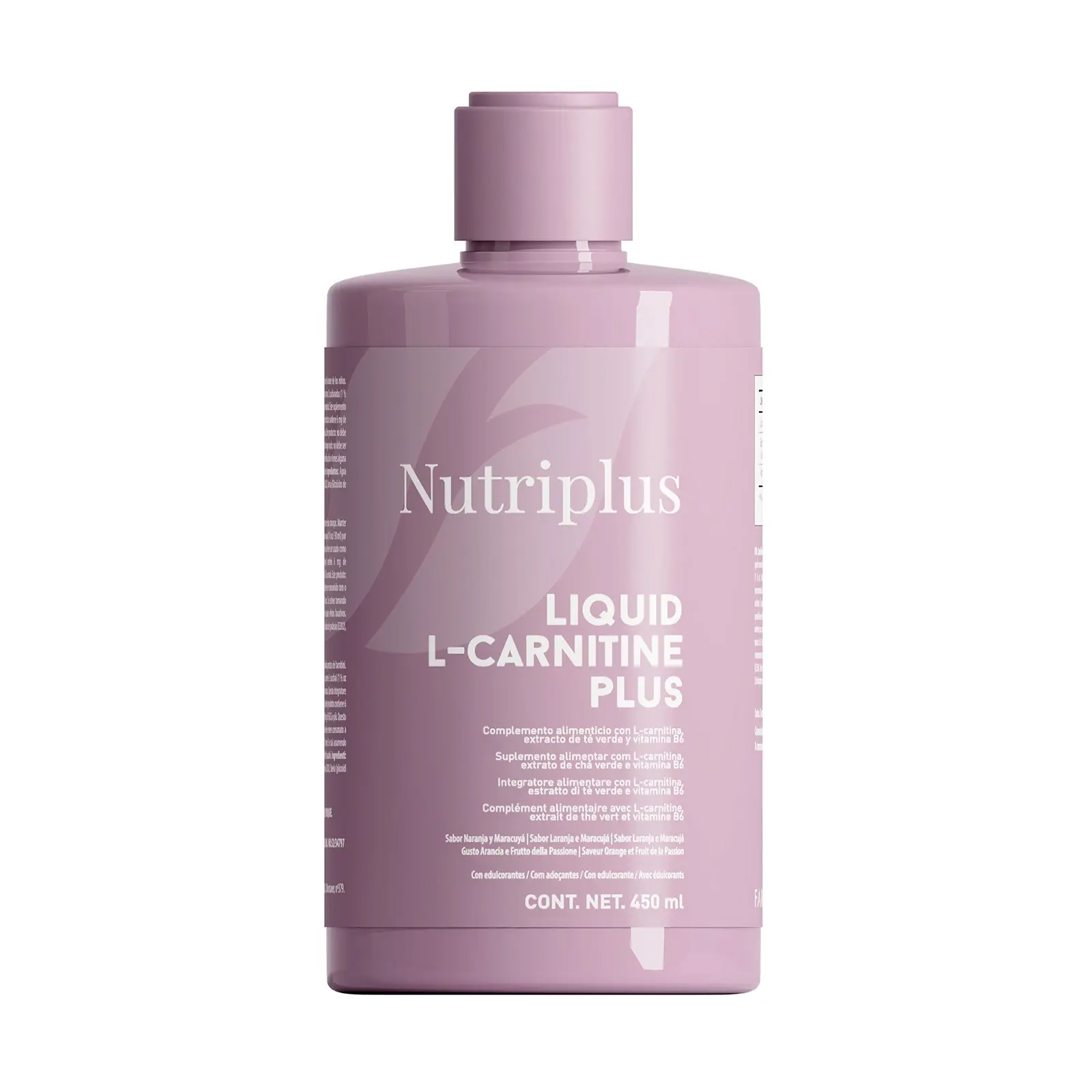 Nutriplus | L-karnitin PLUS s příchutí pomeranče a marakuji 450ml