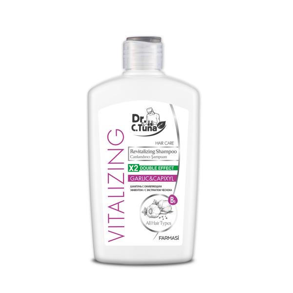 Dr. C. Tuna Vitalizing šampon na vlasy s česnekem a capixylem 500 ml