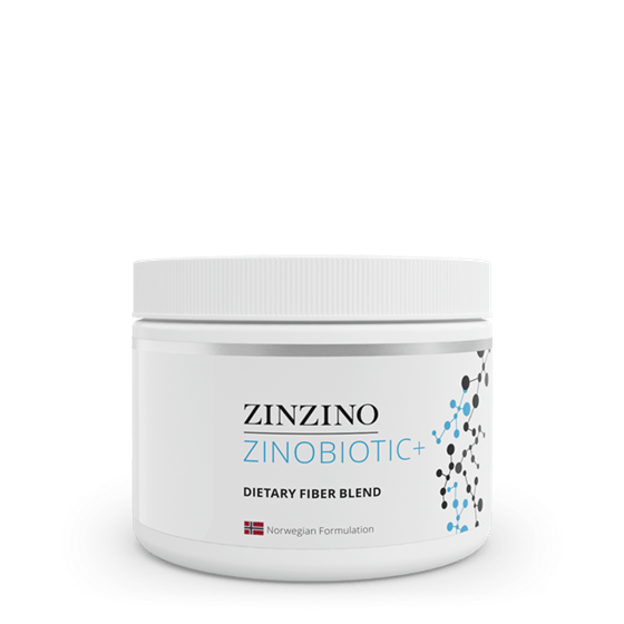 Zinzino Zinobiotic+ Přírodní dietní směs s vlákninou 180 g